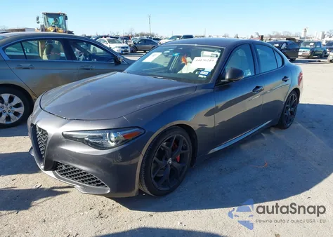 2020 Alfa Romeo Giulia Rwd z USA, uszkodzony, nr VIN ZARFAMAN9L7635681